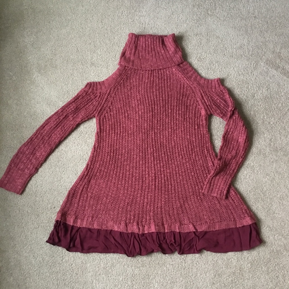 Cold Shoulder Tunic. Size Small/Medium. - image 1